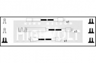Комплект электропроводки STANDARD OEF030