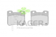Комплект тормозных колодок KAGER 35-0093
