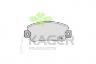Комплект тормозных колодок KAGER 35-0406