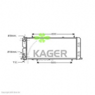 Теплообменник KAGER 31-0010