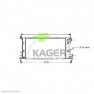 Теплообменник KAGER 31-0329