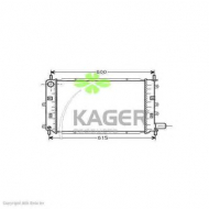 Теплообменник KAGER 31-0331
