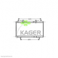 Теплообменник KAGER 31-0414