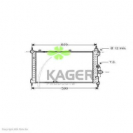 Теплообменник KAGER 31-0758