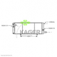 Теплообменник KAGER 31-0842
