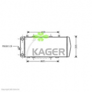 Теплообменник KAGER 31-0994