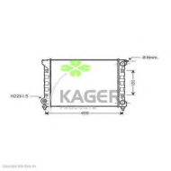 Теплообменник KAGER 31-1175