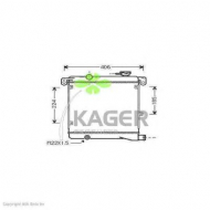 Теплообменник KAGER 31-1249