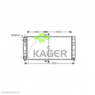 Теплообменник KAGER 31-1331