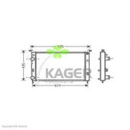 Теплообменник KAGER 31-2828