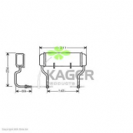 Теплообменник KAGER 31-3675