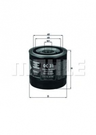 Фильтр MAHLE ORIGINAL OC 31