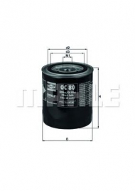Фильтр MAHLE ORIGINAL OC 80