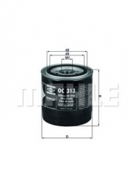 Фильтр MAHLE ORIGINAL OC 313