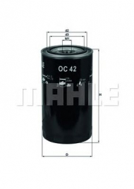 Фильтр MAHLE ORIGINAL OC 42