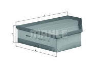 Фильтр MAHLE ORIGINAL LX 1640