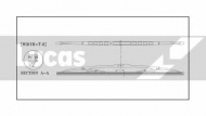 Щетка стеклоочистителя LUCAS ELECTRICAL LLWCR16E