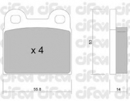Комплект тормозных колодок CIFAM 822-002-0