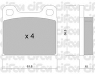 Комплект тормозных колодок CIFAM 822-003-0