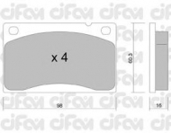 Комплект тормозных колодок CIFAM 822-006-0