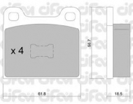 Комплект тормозных колодок CIFAM 822-010-1