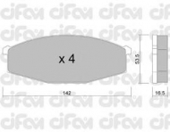 Комплект тормозных колодок CIFAM 822-110-0