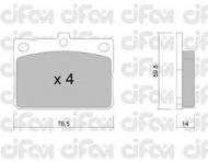 Комплект тормозных колодок CIFAM 822-228-0
