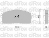 Комплект тормозных колодок CIFAM 822-238-0