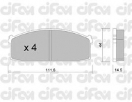 Комплект тормозных колодок CIFAM 822-245-0