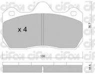 Комплект тормозных колодок CIFAM 822-392-0
