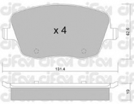 Комплект тормозных колодок CIFAM 822-547-0