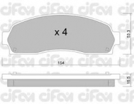 Комплект тормозных колодок CIFAM 822-685-0