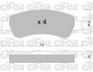 Комплект тормозных колодок CIFAM 822-710-0