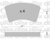 Комплект тормозных колодок CIFAM 822-812-0