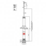 Амортизатор MASTER-SPORT 105063-PCS-MS