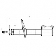 Амортизатор MASTER-SPORT 6001547071H-PCS-MS