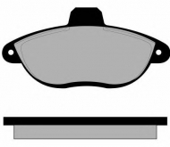 Комплект тормозных колодок Brake ENGINEERING PA1063