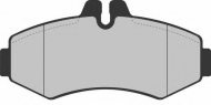 Комплект тормозных колодок Brake ENGINEERING PA1181