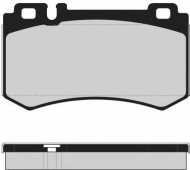 Комплект тормозных колодок Brake ENGINEERING PA1633