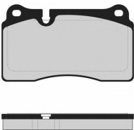 Комплект тормозных колодок Brake ENGINEERING PA1712