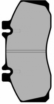 Комплект тормозных колодок Brake ENGINEERING PA1737