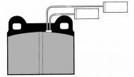 Комплект тормозных колодок Brake ENGINEERING PA425