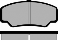 Комплект тормозных колодок Brake ENGINEERING PA435