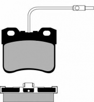 Комплект тормозных колодок Brake ENGINEERING PA561