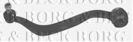 Рычаг независимой подвески колеса BORG & BECK BCA6282