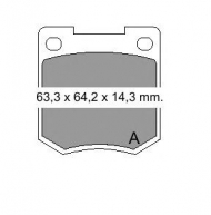 Комплект тормозных колодок VEMA 830260