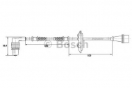 Датчик BOSCH 0 265 001 282