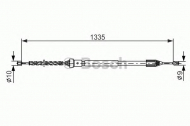 Трос BOSCH 1 987 477 783