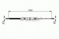 Трос BOSCH 1 987 477 806