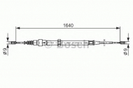 Трос BOSCH 1 987 477 807